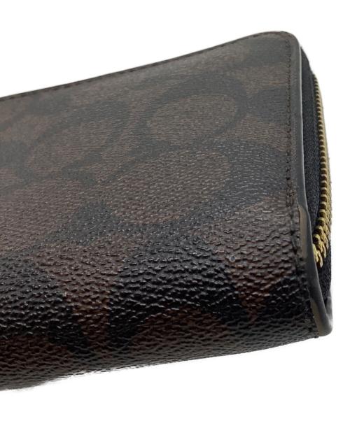 COACH（コーチ）COACH (コーチ) 長財布 ブラウンの古着・服飾アイテム
