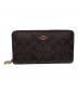 COACH（コーチ）の古着「長財布」｜ブラウン