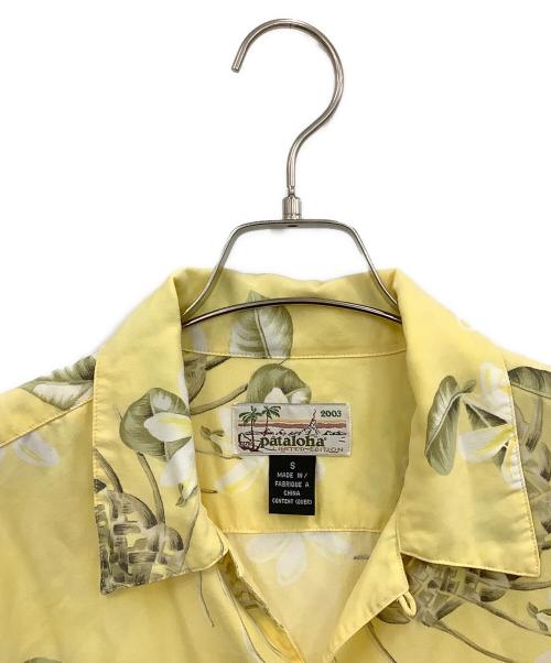 pataloha（パタロハ）pataloha (パタロハ) 半袖シャツ イエロー サイズ:Sの古着・服飾アイテム