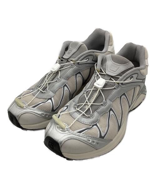 SALOMON（サロモン）SALOMON (サロモン) ローカットスニーカー ホワイト×グレー サイズ:27.5の古着・服飾アイテム