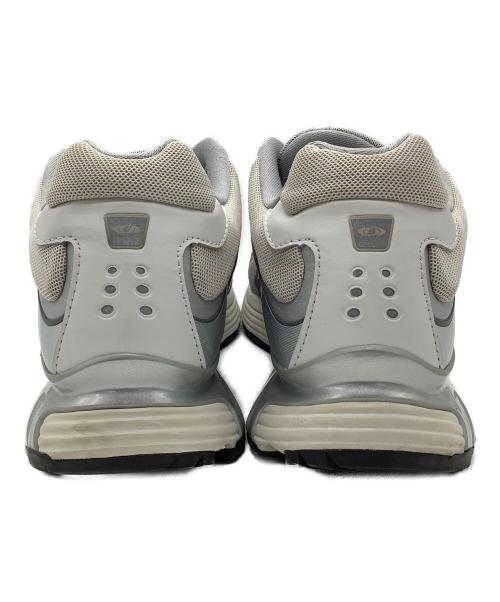 SALOMON（サロモン）SALOMON (サロモン) ローカットスニーカー ホワイト×グレー サイズ:27.5の古着・服飾アイテム
