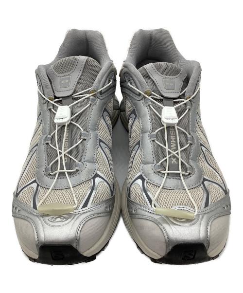 SALOMON（サロモン）SALOMON (サロモン) ローカットスニーカー ホワイト×グレー サイズ:27.5の古着・服飾アイテム