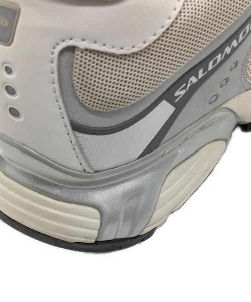 SALOMON（サロモン）SALOMON (サロモン) ローカットスニーカー ホワイト×グレー サイズ:27.5の古着・服飾アイテム