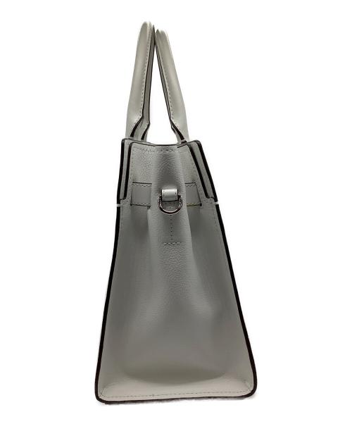 MICHAEL KORS（マイケルコース）MICHAEL KORS (マイケルコース) 2WAYバッグ ホワイトの古着・服飾アイテム