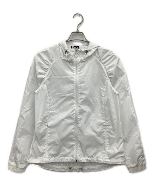 EMPORIO ARMANI（エンポリオ アルマーニ）EMPORIO ARMANI (エンポリオ アルマーニ) ナイロンジャケット ホワイト サイズ:Mの古着・服飾アイテム