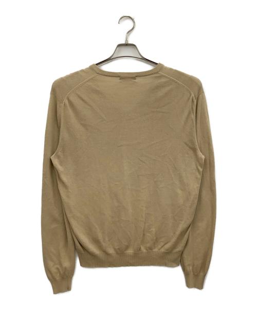 Zanone（ザノーネ）Zanone (ザノーネ) 薄手ニット ベージュ サイズ:50の古着・服飾アイテム