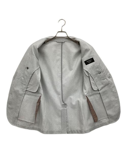 EPOCA UOMO（エポカ ウォモ）EPOCA UOMO (エポカ ウォモ) セットアップスーツ ライトグレー サイズ:46の古着・服飾アイテム