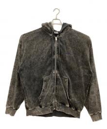 DIESEL（ディーゼル）の古着「ジップパーカー」｜ブラック