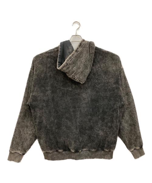 DIESEL（ディーゼル）DIESEL (ディーゼル) ジップパーカー ブラック サイズ:XXLの古着・服飾アイテム