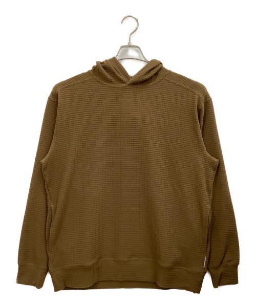 ALWAYTH（オールウェイズ）ALWAYTH (オールウェイズ) プルオーバーパーカー ブラウン サイズ:Mの古着・服飾アイテム
