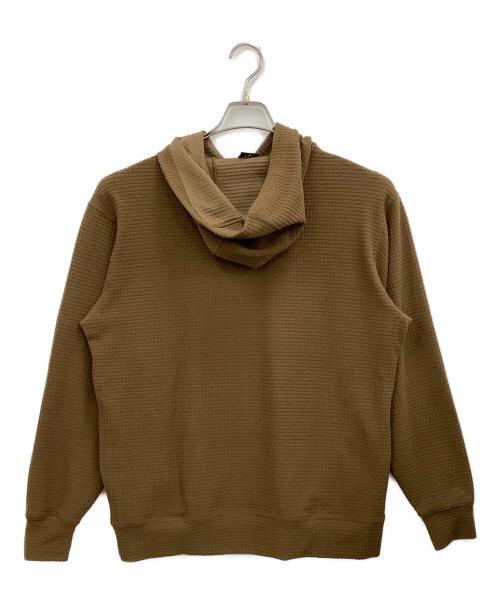 ALWAYTH（オールウェイズ）ALWAYTH (オールウェイズ) プルオーバーパーカー ブラウン サイズ:Sの古着・服飾アイテム