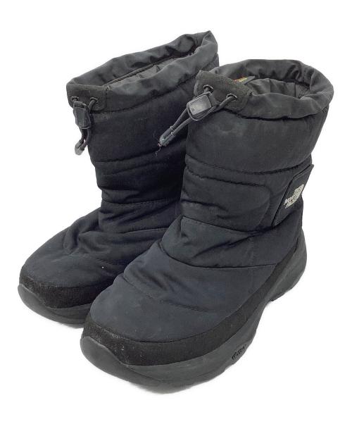 THE NORTH FACE（ザ ノース フェイス）THE NORTH FACE (ザ ノース フェイス) Nuptse Bootie WP VI Logo ブラック サイズ:27の古着・服飾アイテム