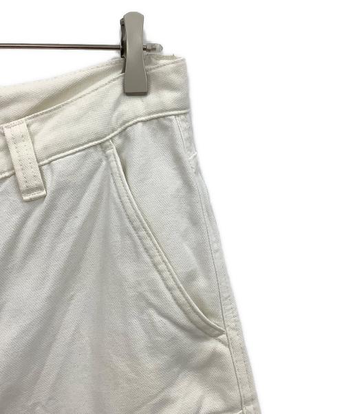 stussy（ステューシー）stussy (ステューシー) Work Pant Canvas ホワイト サイズ:30の古着・服飾アイテム
