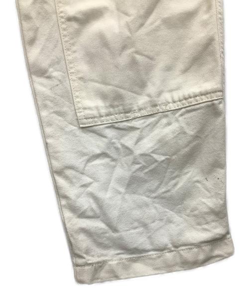 stussy（ステューシー）stussy (ステューシー) Work Pant Canvas ホワイト サイズ:30の古着・服飾アイテム