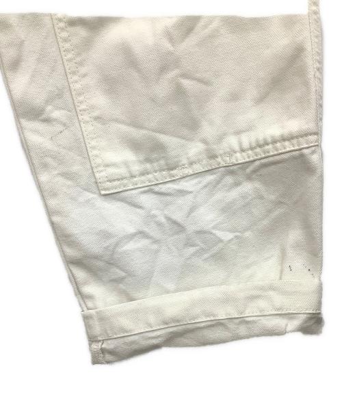 stussy（ステューシー）stussy (ステューシー) Work Pant Canvas ホワイト サイズ:30の古着・服飾アイテム