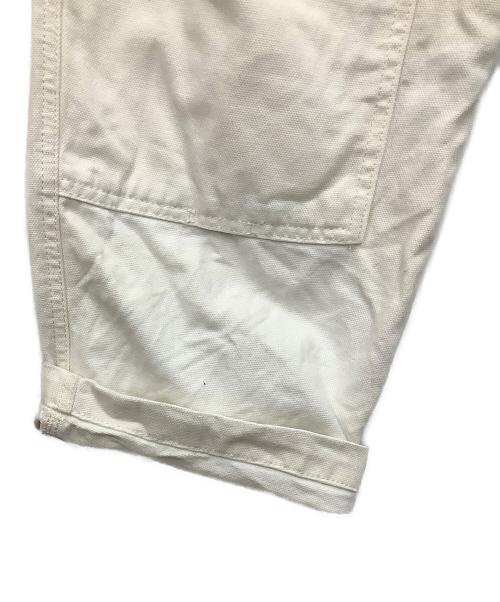 stussy（ステューシー）stussy (ステューシー) Work Pant Canvas ホワイト サイズ:30の古着・服飾アイテム