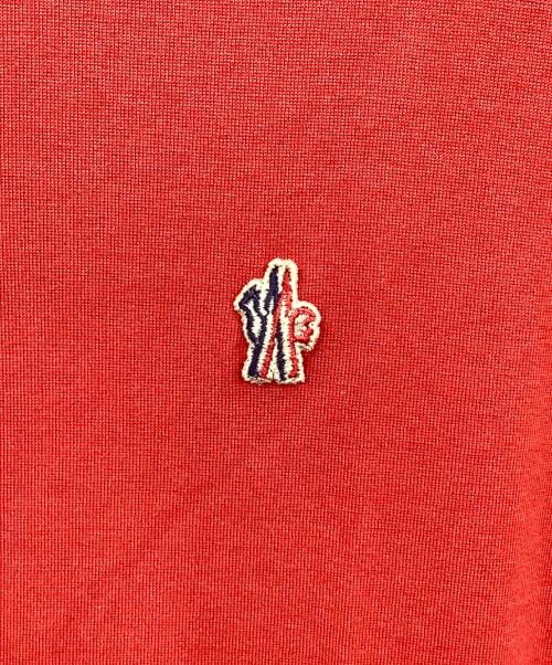 MONCLER GRENOBLE（モンクレール グルノーブル）MONCLER GRENOBLE (モンクレール グルノーブル) 半袖カットソー レッド サイズ:Mの古着・服飾アイテム