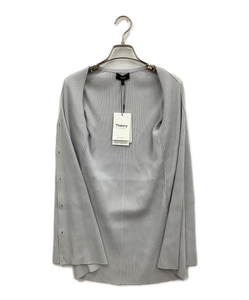theory（セオリー）theory (セオリー) 薄手カーディガン グレー サイズ:Sの古着・服飾アイテム