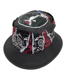 CHALLENGER×BOSCH×HOSOI（チャレンジャー×ボッシュ×ホソイ）の古着「バケットハット」｜ブラック
