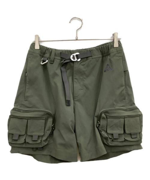 NIKE ACG（ナイキエーシージー）NIKE ACG (ナイキエーシージー) ハーフパンツ グリーン サイズ:Sの古着・服飾アイテム