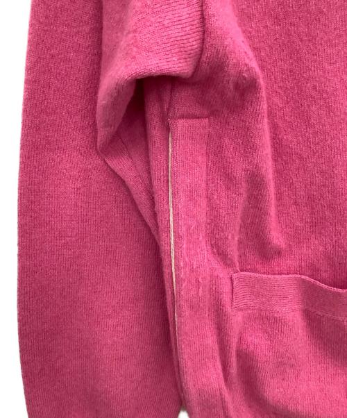 sacai（サカイ）sacai (サカイ) MADSAKI (マドサキ) ニットカーディガン ピンク サイズ:2の古着・服飾アイテム