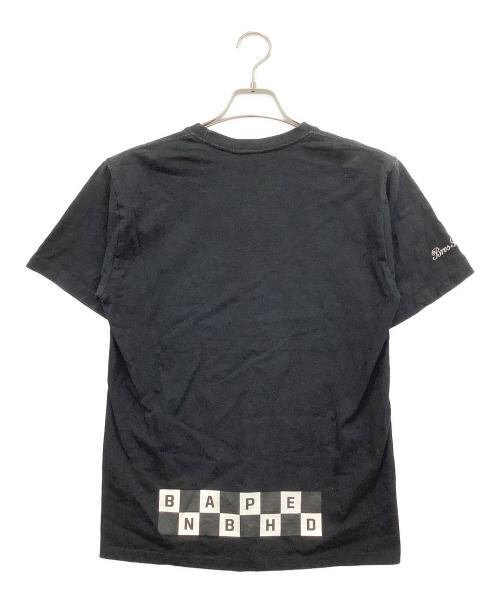 A BATHING APE（アベイシングエイプ）A BATHING APE (アベイシングエイプ) NEIGHBORHOOD (ネイバーフッド) 半袖カットソー ブラック サイズ:Mの古着・服飾アイテム