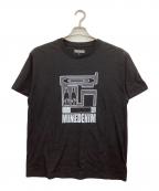 MINEDENIM×PAJA STUDIOマインデニム）の古着「半袖カットソー」｜ブラック