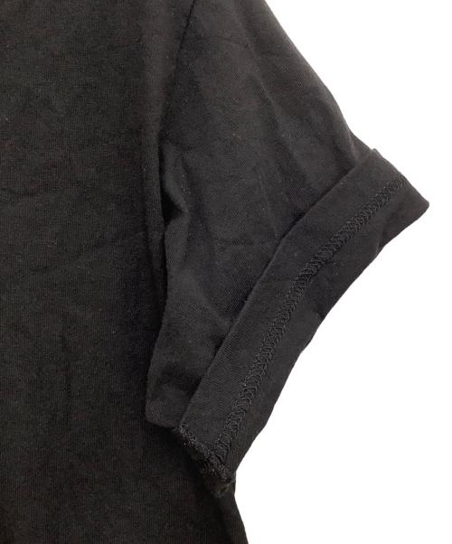 MINEDENIM（マインデニム）MINEDENIM (マインデニム) PAJA STUDIO 半袖カットソー ブラック サイズ:Lの古着・服飾アイテム
