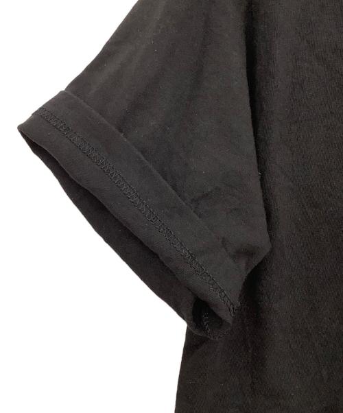 MINEDENIM（マインデニム）MINEDENIM (マインデニム) PAJA STUDIO 半袖カットソー ブラック サイズ:Lの古着・服飾アイテム