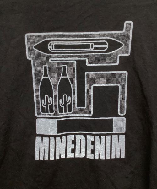 MINEDENIM（マインデニム）MINEDENIM (マインデニム) PAJA STUDIO 半袖カットソー ブラック サイズ:Lの古着・服飾アイテム