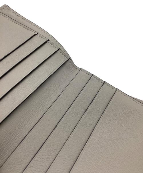 LOEWE（ロエベ）LOEWE (ロエベ) 2つ折り財布 グレー×グリーンの古着・服飾アイテム