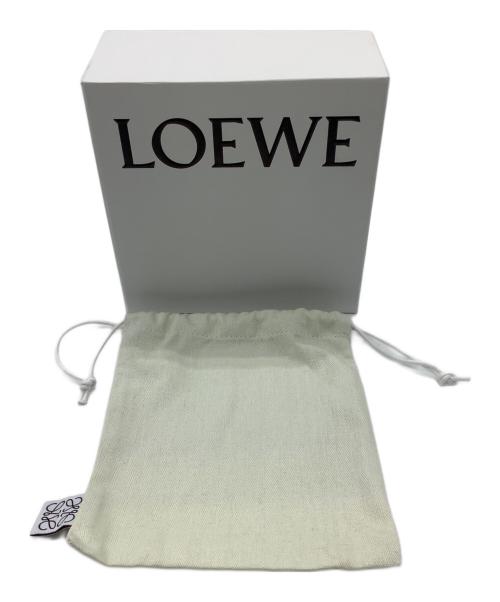 LOEWE（ロエベ）LOEWE (ロエベ) 2つ折り財布 グレー×グリーンの古着・服飾アイテム