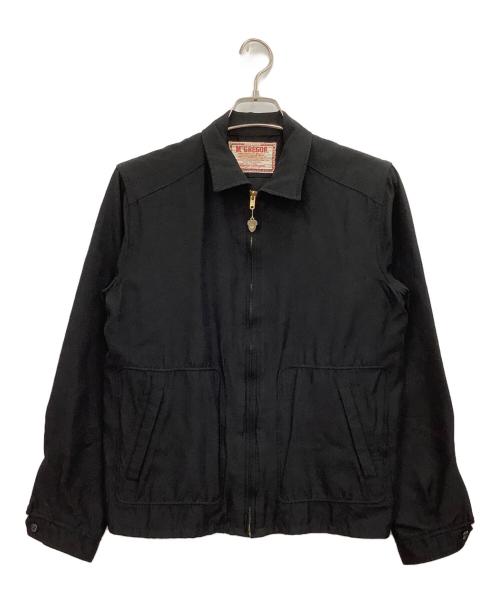 McGREGOR（マックレガー）McGREGOR (マックレガー) Joe McCOY (ジョーマッコイ) ドリズラージャケット ブラック サイズ:40の古着・服飾アイテム