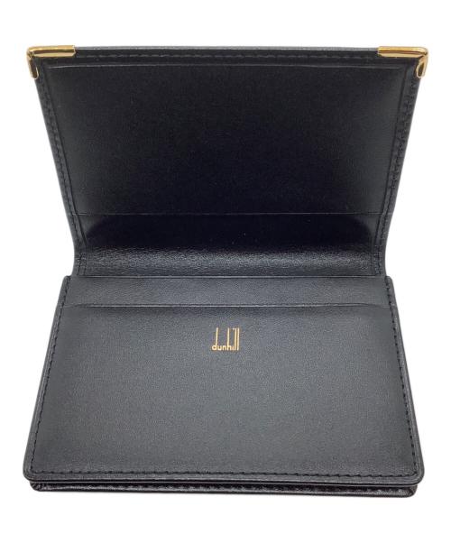 dunhill（ダンヒル）dunhill (ダンヒル) カードケース ブラックの古着・服飾アイテム