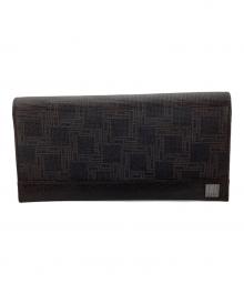 dunhill（ダンヒル）の古着「長財布」｜ブラウン×ブラック