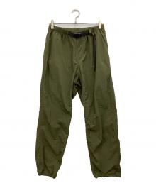 GRAMICCI（グラミチ）の古着「LOWERCASE NYLON TRACK PANT」｜オリーブ