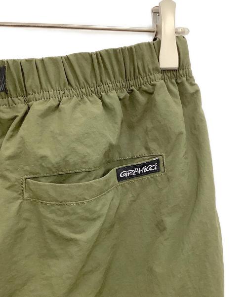 GRAMICCI（グラミチ）GRAMICCI (グラミチ) LOWERCASE NYLON TRACK PANT オリーブ サイズ:Lの古着・服飾アイテム