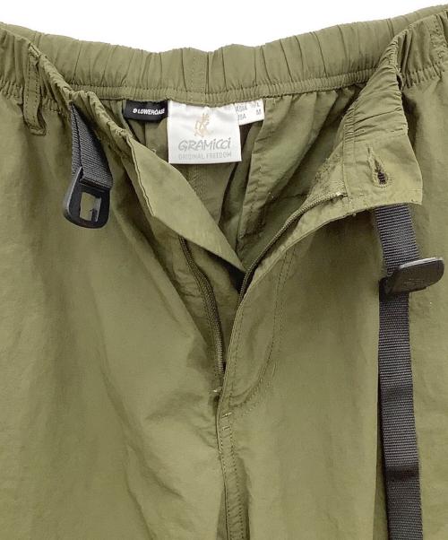 GRAMICCI（グラミチ）GRAMICCI (グラミチ) LOWERCASE NYLON TRACK PANT オリーブ サイズ:Lの古着・服飾アイテム