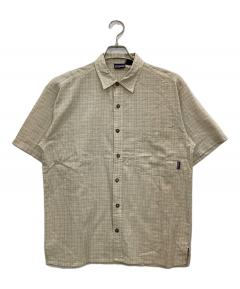 中古・古着通販】Patagonia (パタゴニア) 半袖シャツ ネイビー サイズ