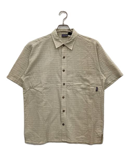 Patagonia（パタゴニア）Patagonia (パタゴニア) 半袖シャツ ベージュ サイズ:Sの古着・服飾アイテム
