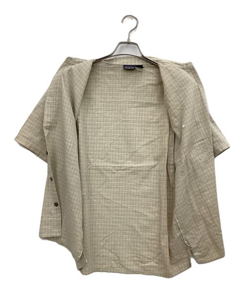 Patagonia（パタゴニア）Patagonia (パタゴニア) 半袖シャツ ベージュ サイズ:Sの古着・服飾アイテム