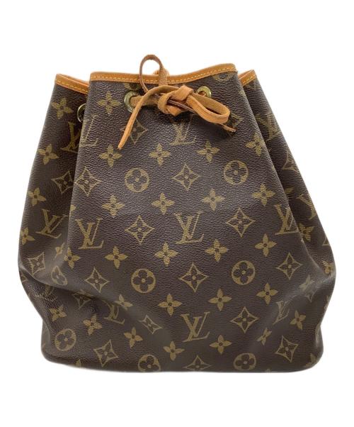 LOUIS VUITTON（ルイ ヴィトン）LOUIS VUITTON (ルイ ヴィトン) ショルダーバッグ/プチノエ ブラウンの古着・服飾アイテム