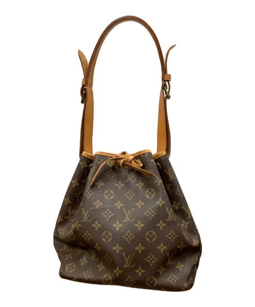 LOUIS VUITTON（ルイ ヴィトン）LOUIS VUITTON (ルイ ヴィトン) ショルダーバッグ/プチノエ ブラウンの古着・服飾アイテム