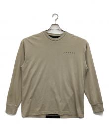 CRONOS（クロノス）の古着「長袖カットソー」｜ベージュ×ブラック