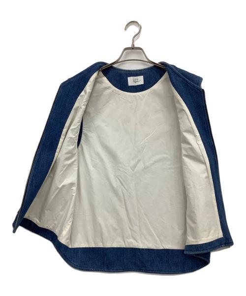 URU（ウル）URU (ウル) ジップベスト インディゴ サイズ:2の古着・服飾アイテム