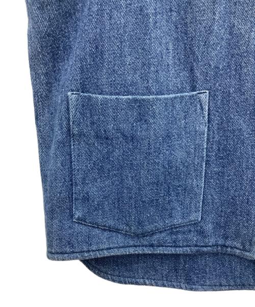 URU（ウル）URU (ウル) ジップベスト インディゴ サイズ:2の古着・服飾アイテム