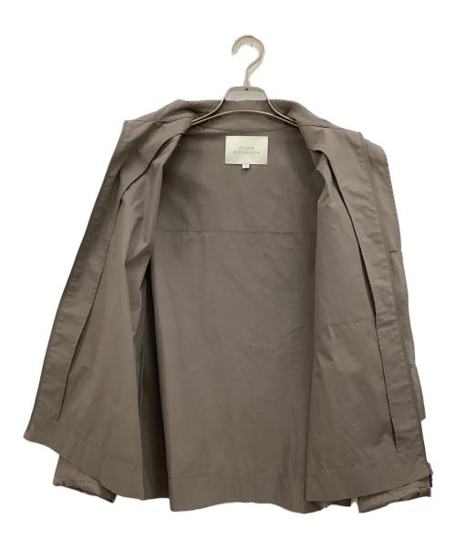 STUDIO NICHOLSON（スタジオ ニコルソン）STUDIO NICHOLSON (スタジオ ニコルソン) ジップアップシャツジャケット グレー サイズ:Sの古着・服飾アイテム