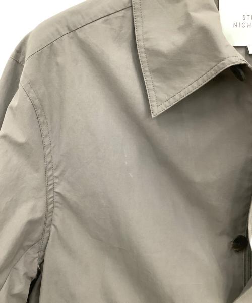 STUDIO NICHOLSON（スタジオ ニコルソン）STUDIO NICHOLSON (スタジオ ニコルソン) ジップアップシャツジャケット グレー サイズ:Sの古着・服飾アイテム