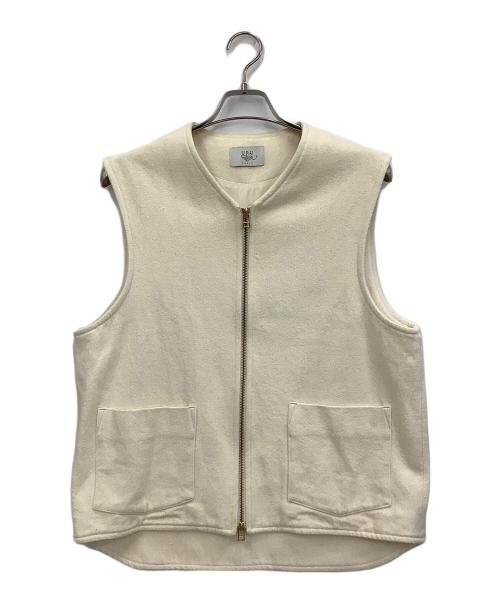 URU（ウル）URU (ウル) ジップベスト アイボリー サイズ:2の古着・服飾アイテム