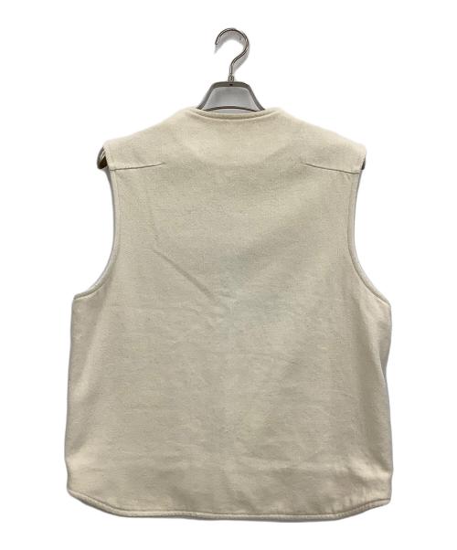 URU（ウル）URU (ウル) ジップベスト アイボリー サイズ:2の古着・服飾アイテム